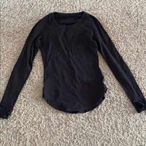 Lululemon black long sleeve